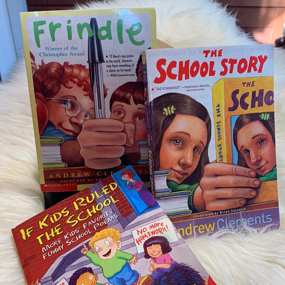 3 books about school humour